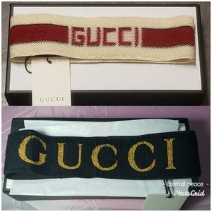 2 NWT  Gucci headbands